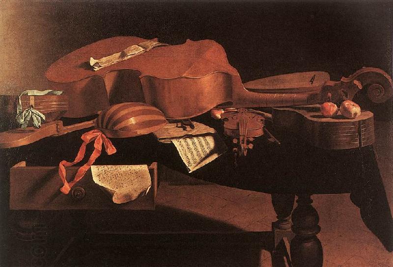 BASCHENIS, Evaristo Musical Instruments oil painting picture